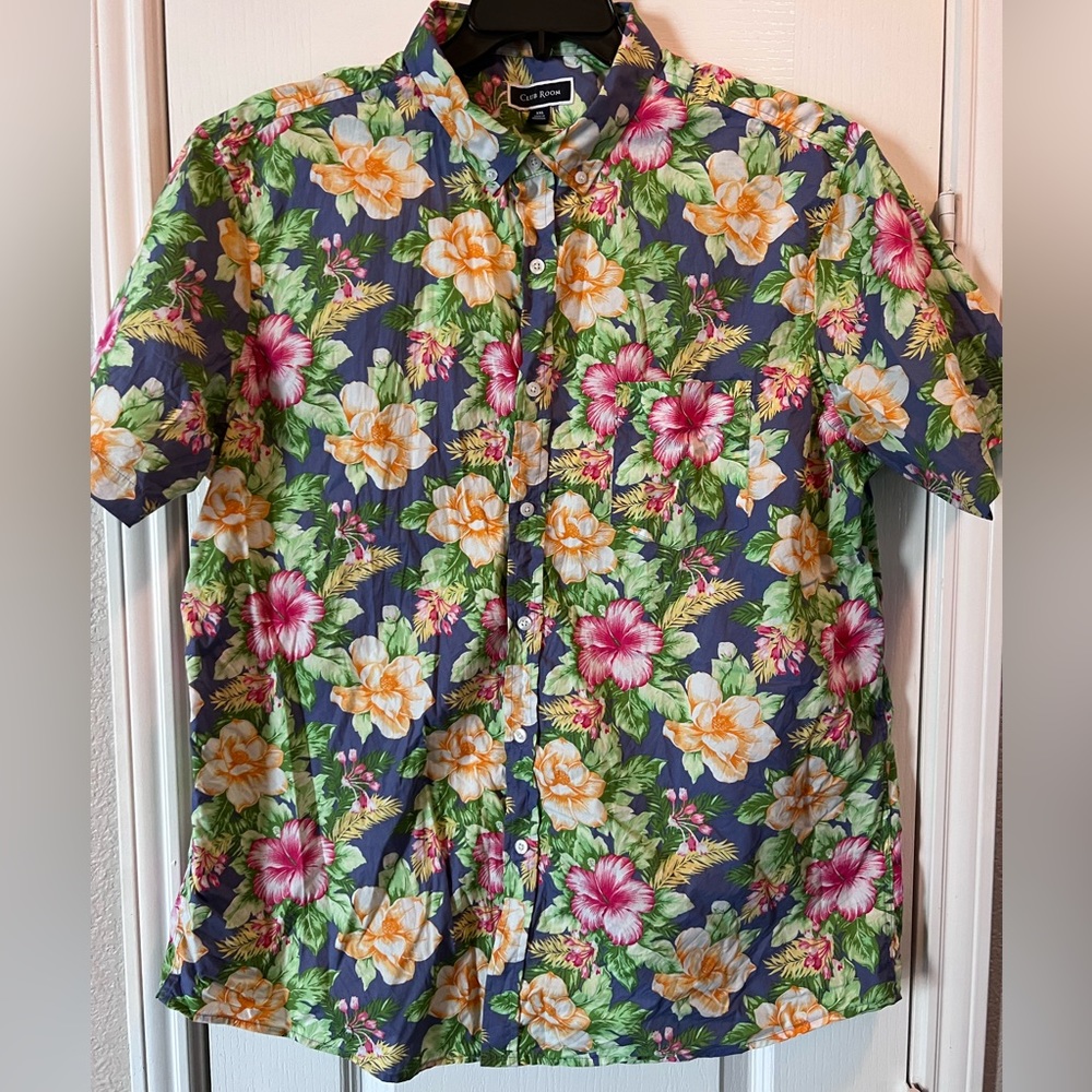 Club room causal button down shirt size XXL